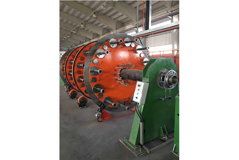 HC200-400盤(pán)式銅絲/鋼絲屏蔽機機組